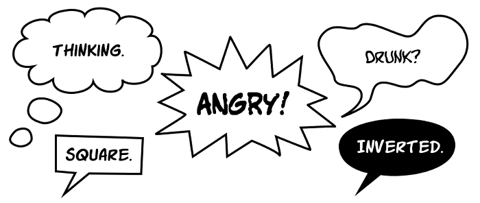 variety-of-speech-bubbles