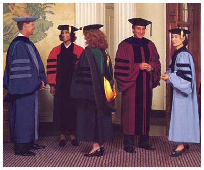 phd gowns