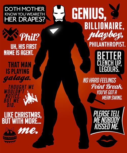 Iron Man lines image